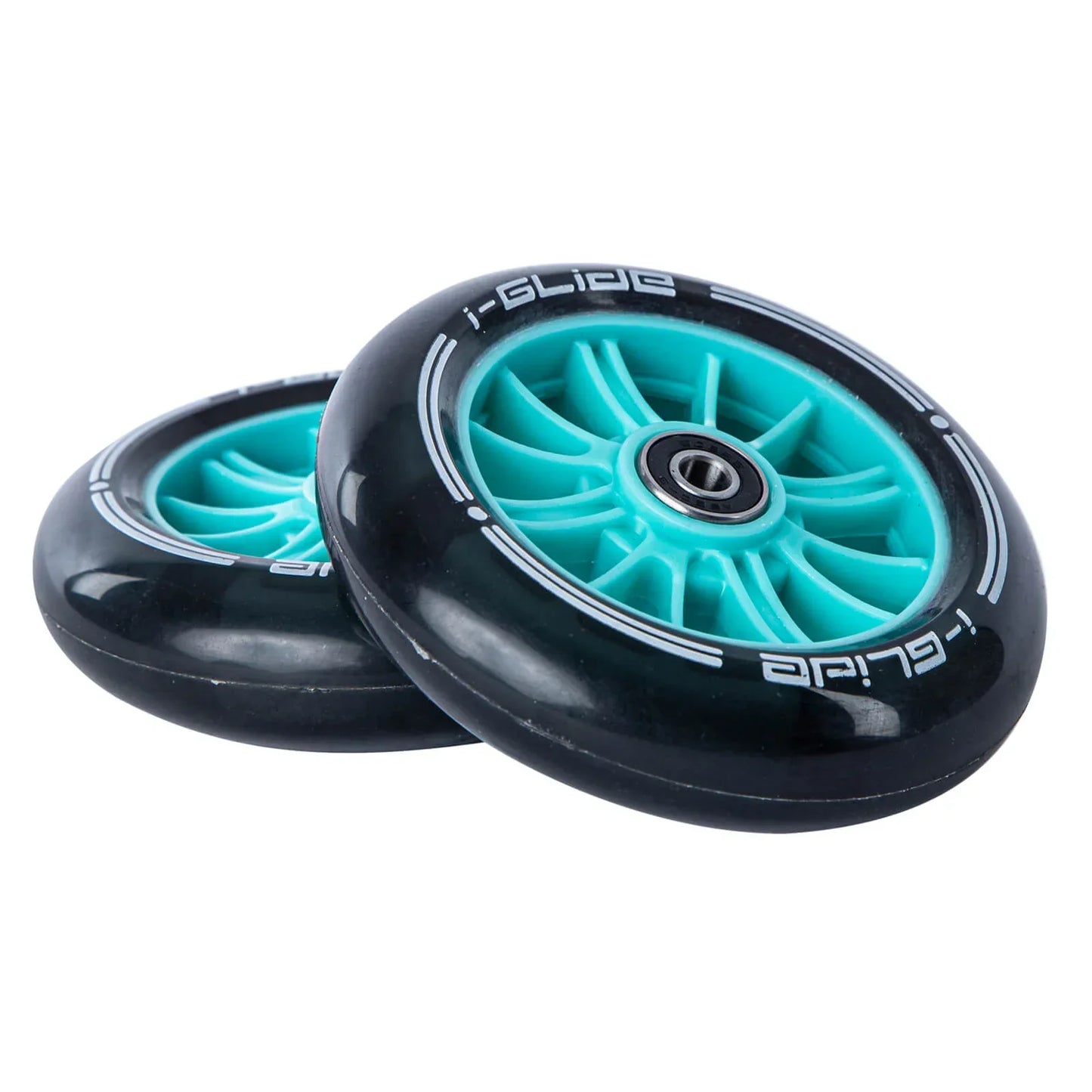 I-GLIDE 3 Wheel Scooter 120mm Front Wheels - Aqua