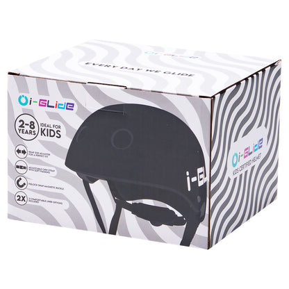 i-Glide Premium Kids Helmet - Black