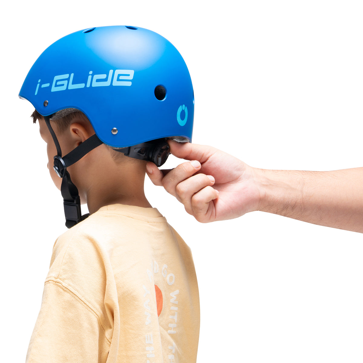 i-Glide Premium Kids Helmet - Blue