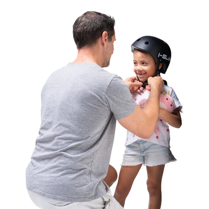 i-Glide Premium Kids Helmet - Black