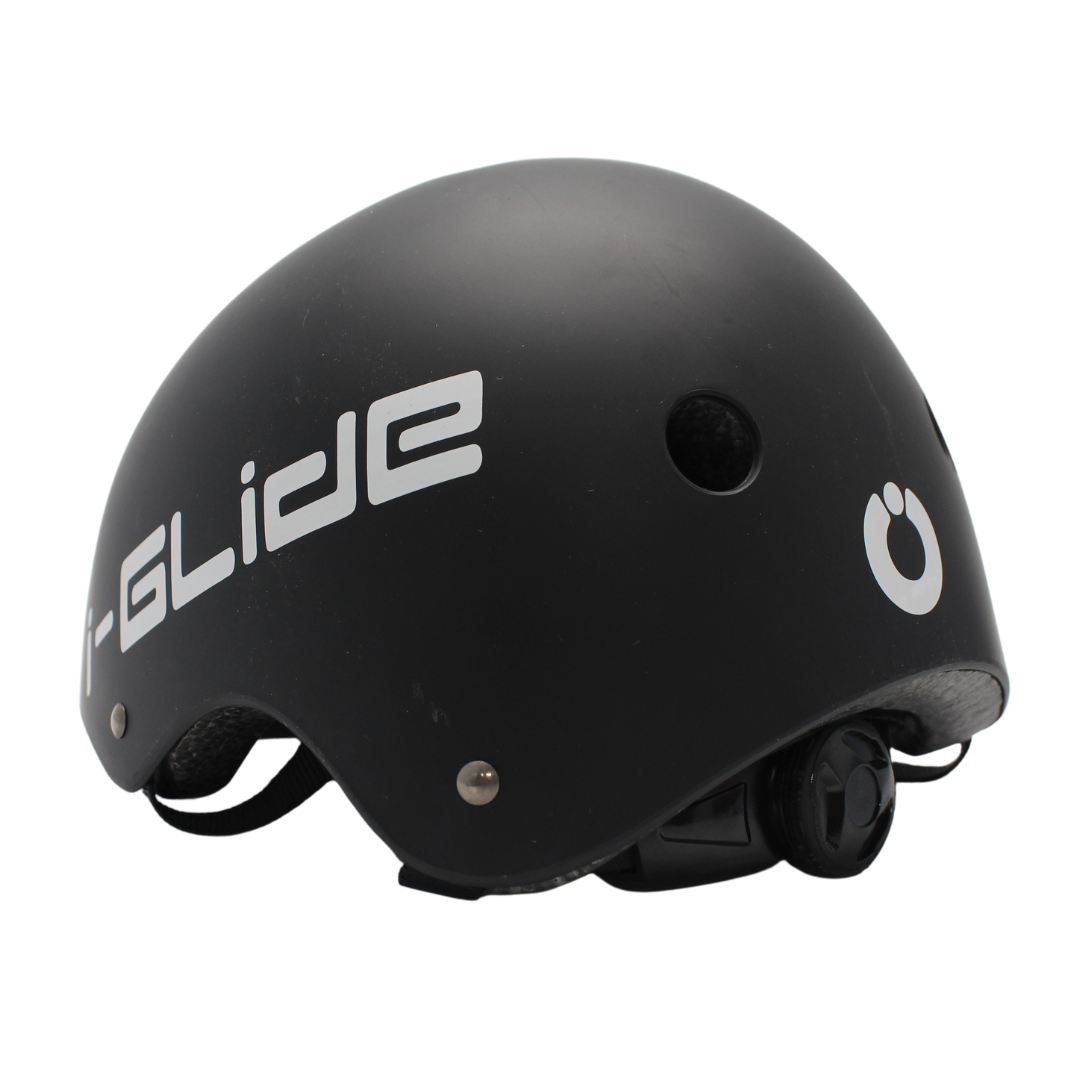 i-Glide Premium Kids Helmet - Black