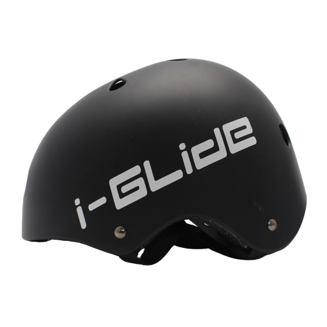 i-Glide Premium Kids Helmet - Black
