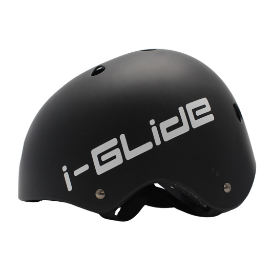 i-Glide Premium Kids Helmet - Black