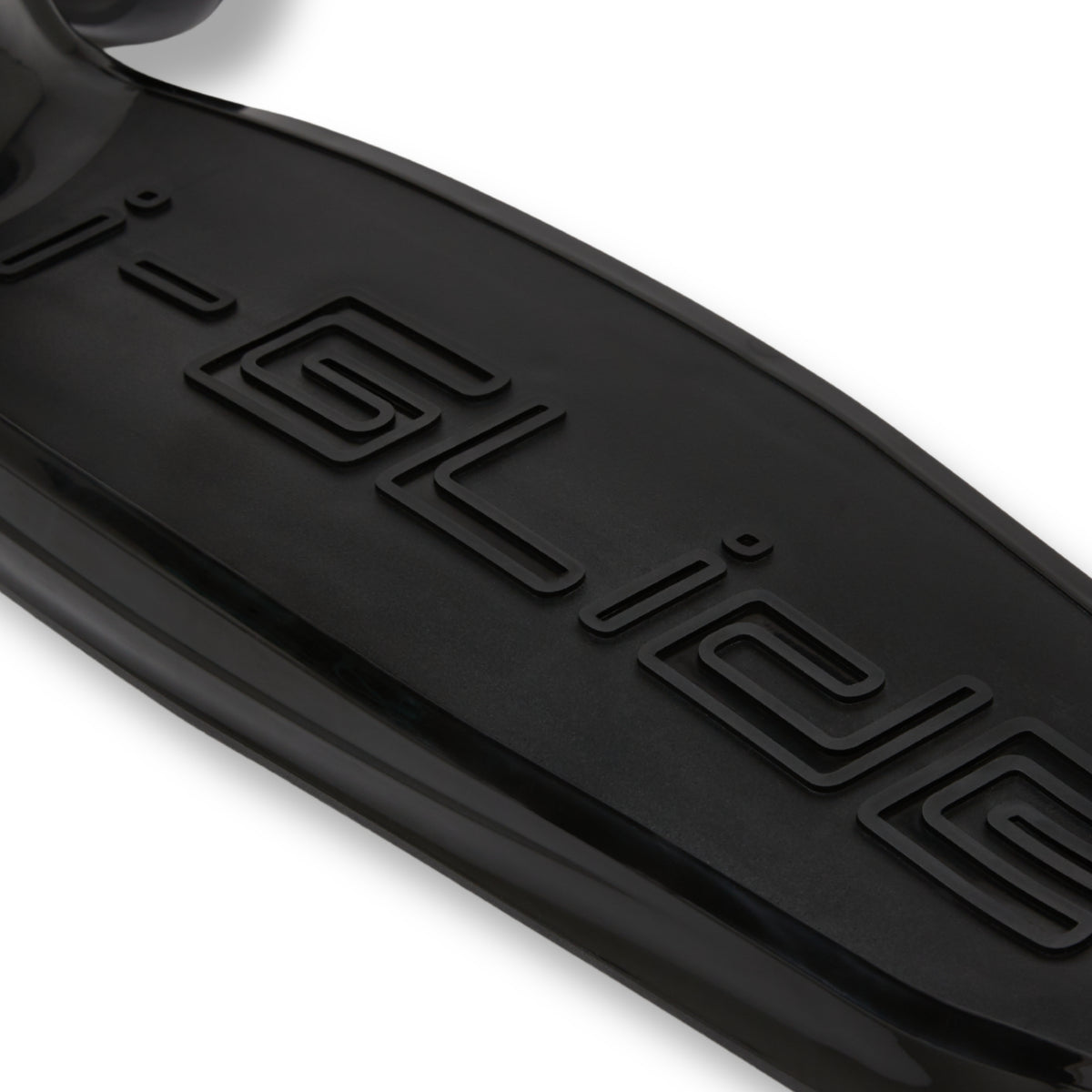 i-GLIDE 3 Wheel Kids Scooter - Black with Gold Bar