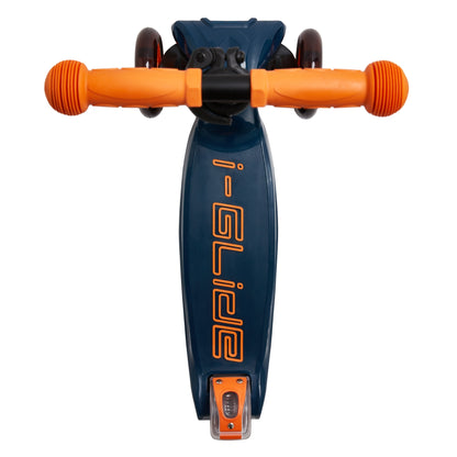 i-GLIDE 3 Wheel Kids Scooter - Blue/Orange