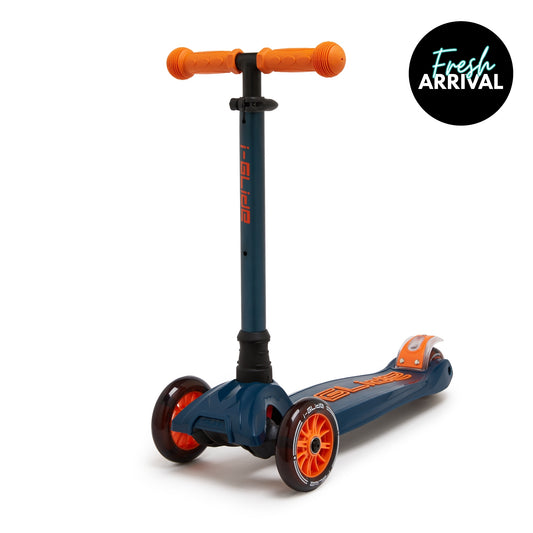 i-GLIDE 3 Wheel Kids Scooter - Blue/Orange