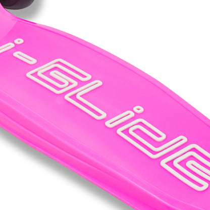 i-GLIDE 3 Wheel Kids Scooter - Hot Pink