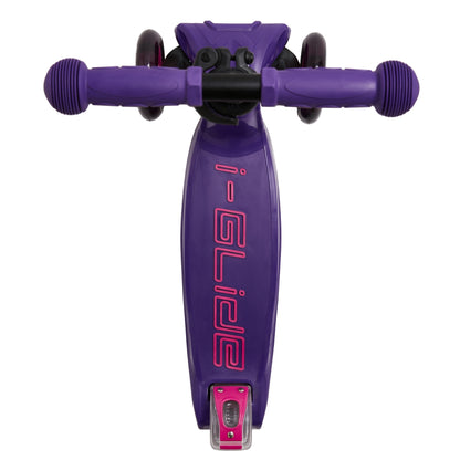 i-GLIDE 3 Wheel Kids Scooter - Purple/Pink