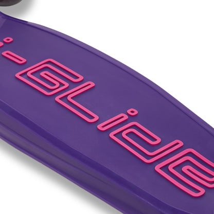 i-GLIDE 3 Wheel Kids Scooter - Purple/Pink