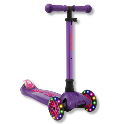 i-GLIDE 3 Wheel Kids Scooter - Purple/Pink